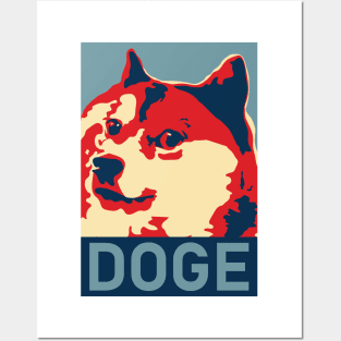 DOGE Posters and Art